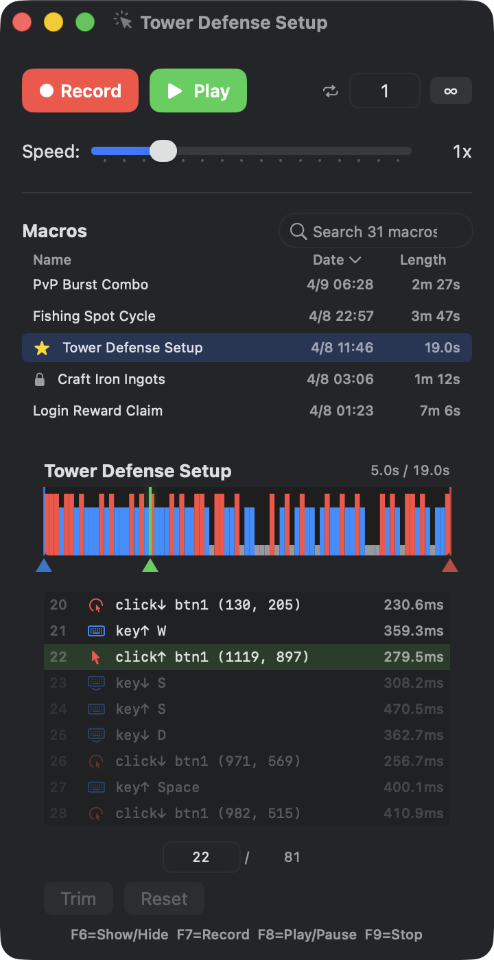 ReKlick app screenshot