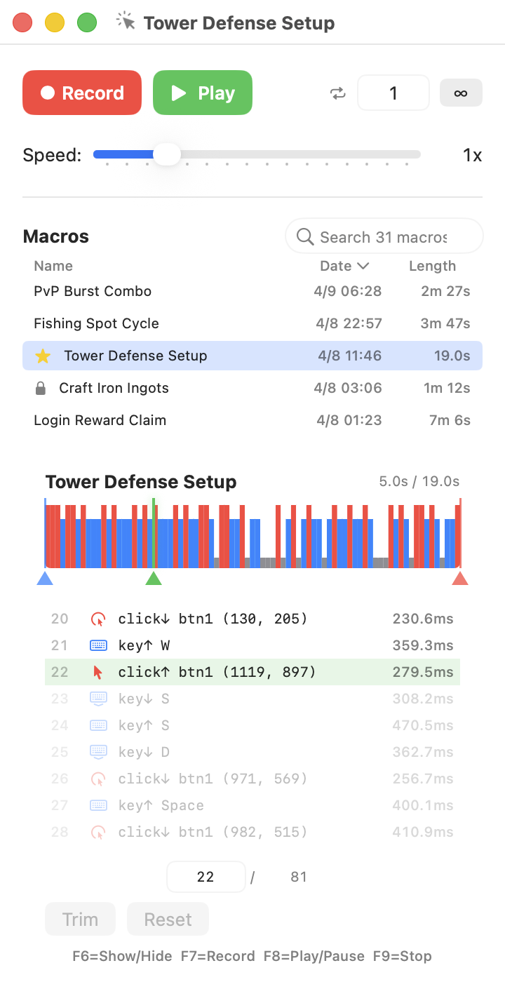 ReKlick app screenshot